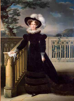 Henrietta van de Paadevoort – 1824- par François-Joseph Kinson - Collection musée Anne-de-Beaujeu à Moulins